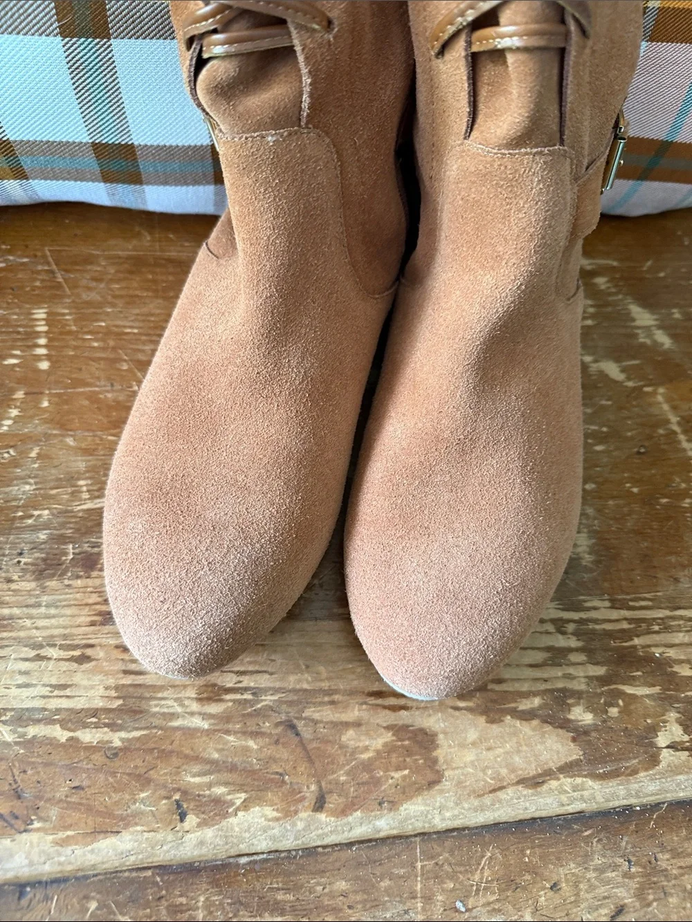 Colin Stuart Suede Fringe Boots